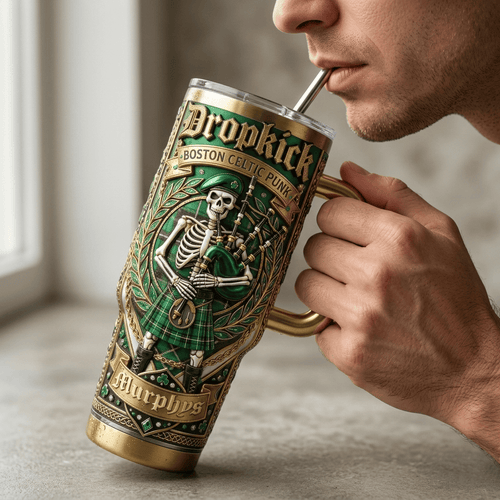 DKMP Premium 40oz Tumbler With Handle HTTT