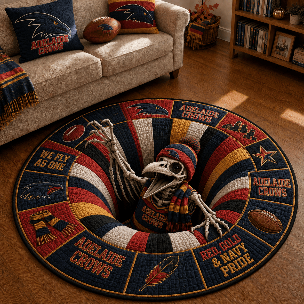 ADLC Quilted Round Mat HQH