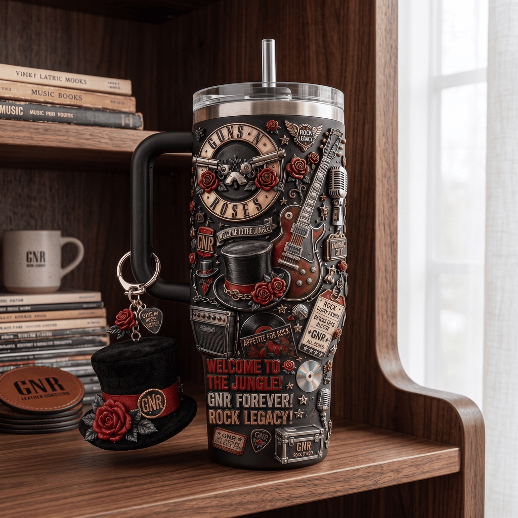 GNR 40oz Tumbler With Handle HTTT