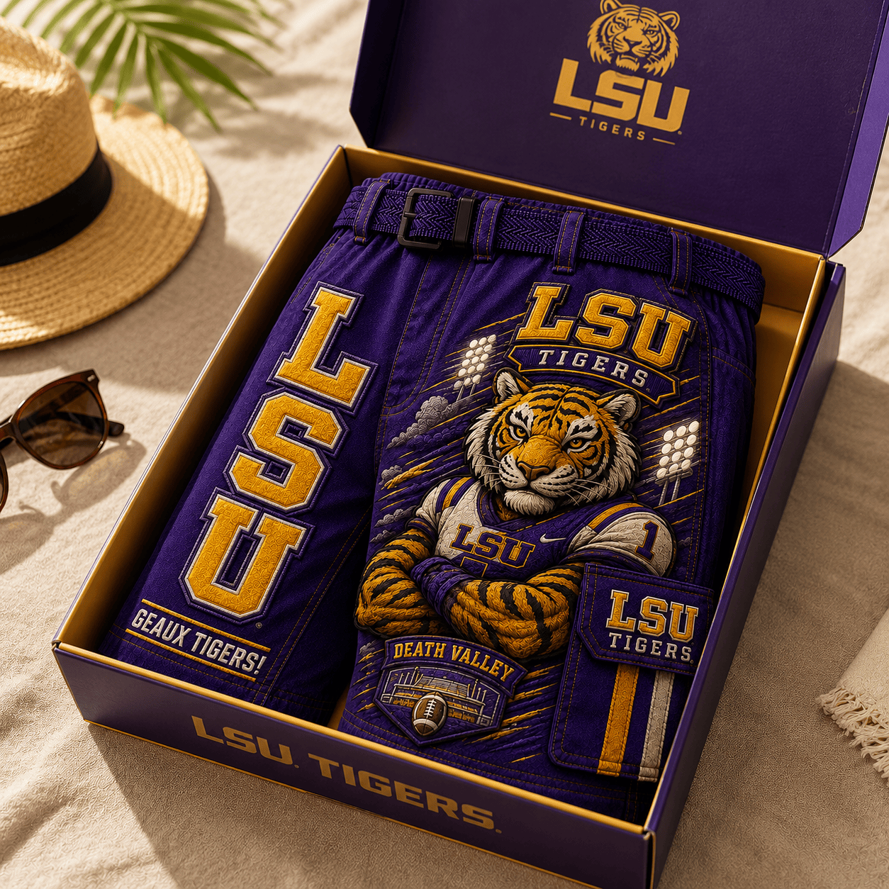 Premium LSU Casual Shorts HQH