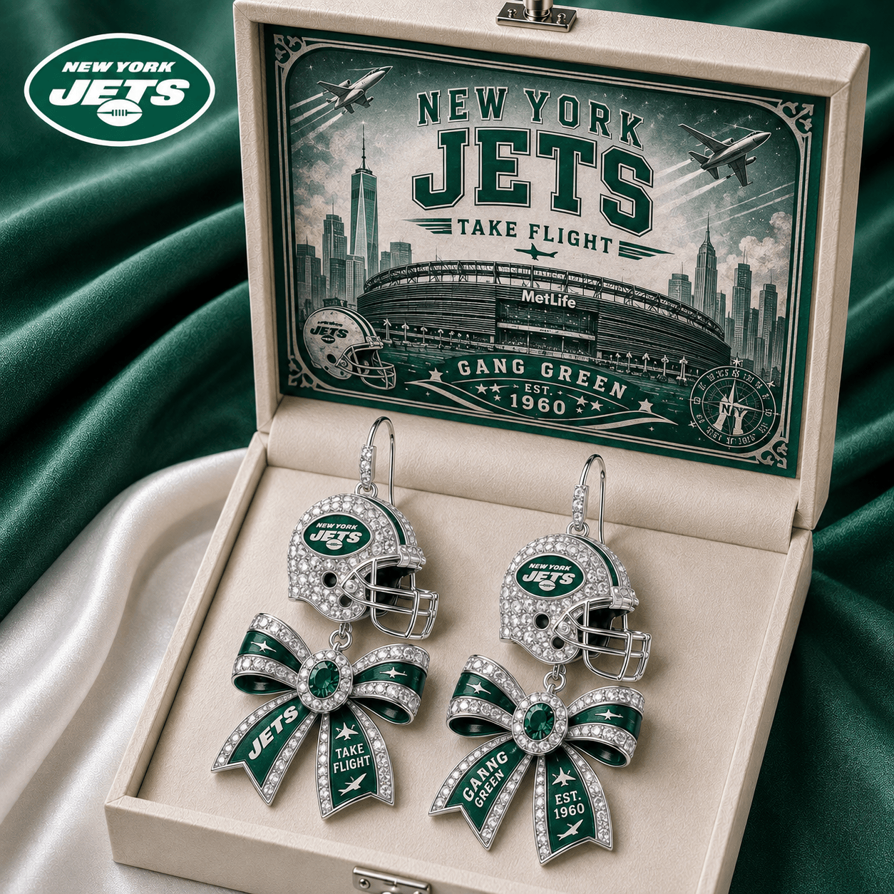 Premium NYJ Dangle Earrings TNSM