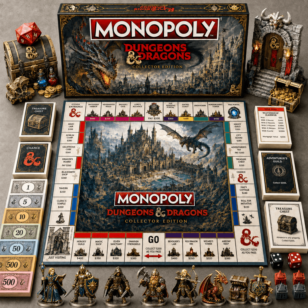 Premium DND Board Game TTTT